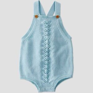 Little Planet by Carter's Organic Cotton Eyelet Romper